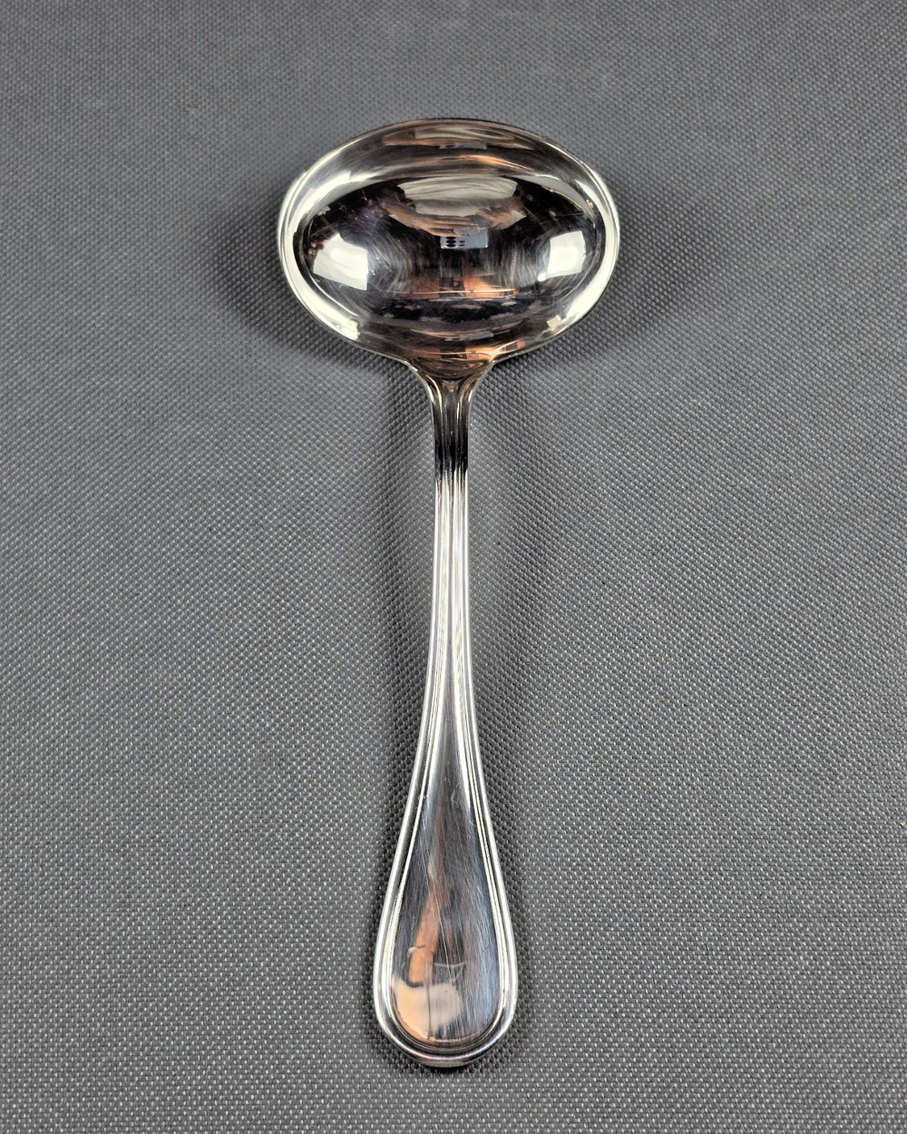Christofle Albi Silverplate Vintage Gravy Ladle Sauce Server France